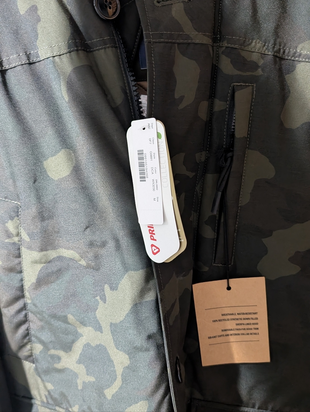 NWT J. Crew Parka (Nordic) with Eco-friendly PrimaLoft® - Picture 6 of 9